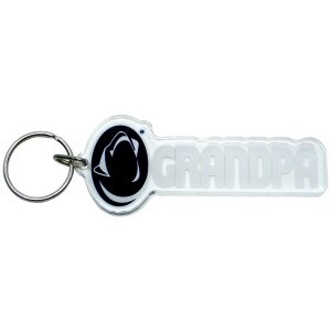 acrylic keychain with Penn State Athletic Logo and Grandpa